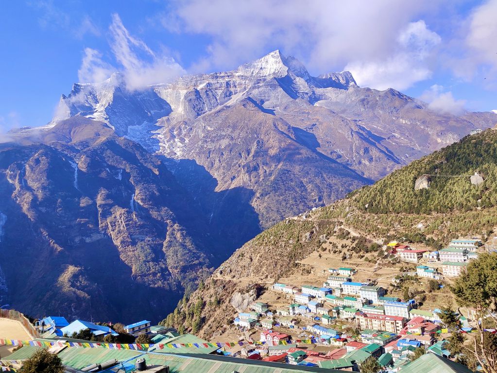 Nepal singlereis Namche Bazaar